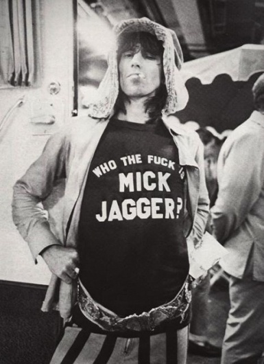 Who the fuck is Mick Jagger? - Imgur #mick #keith
