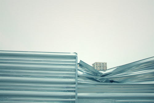 by argijale #fence #building #twisted