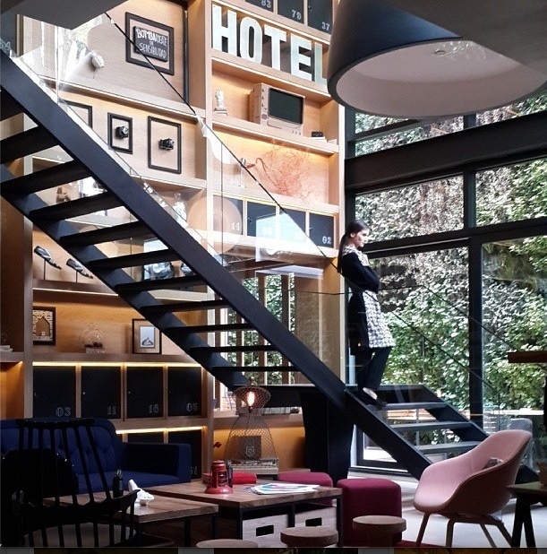 Click Clack Hotel Bogota #hotel #colombia #interios #bogota