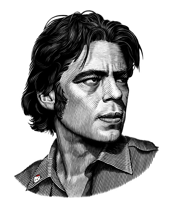 Benecio Del Toro portrait on Behance