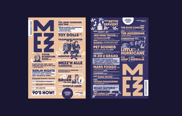 New Logo and Identity for Mezz by Das Buro