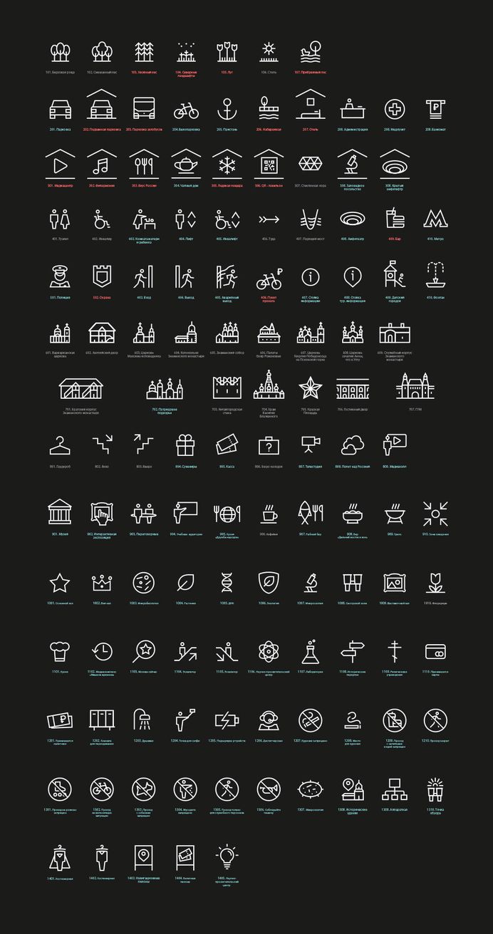 The making of the Zaryadye park navigation #icon #icons #icondesign #iconography #iconset #iconic #iconaday #pictogram #picto #piktogramm #symbol #sign #embleme #mark #brand #branding #identity #visualdesign #glyph #graphicdesign #markendesign #logotype #logodesign #illustration #illustree #minimal #geometric #designspiration