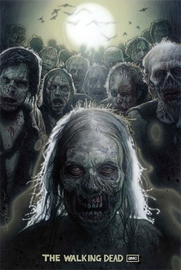 The Art of Drew Struzan - Signalnoise.com #drew #series #walking #dead #comics #struzan