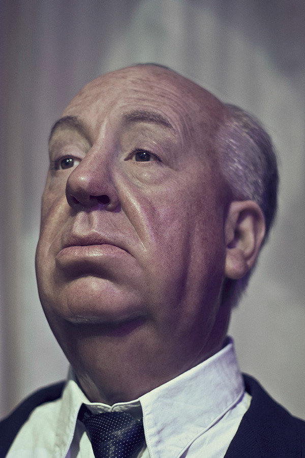 Madame Tussauds Portraits by molistudio on Behance #hollywood #portrait #hitchcock #wax #madame #tussauds