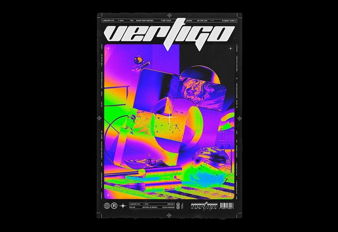 VERTIGO ⏤ POSTER 3D IMAGERY FEAT MATHIEU LE BERRE