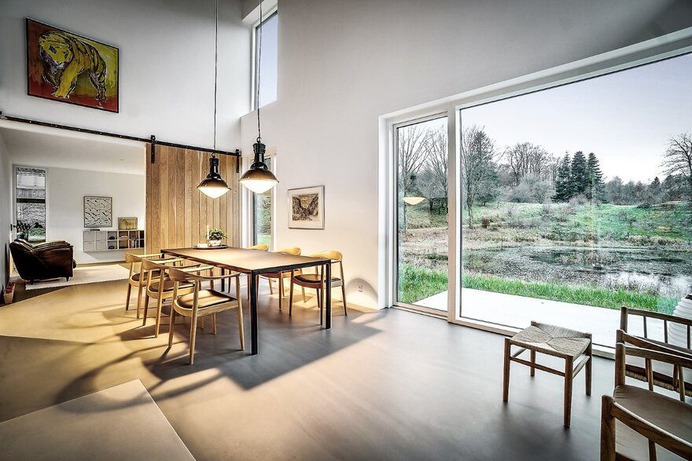 dining room, Denmark / N+P Architecture