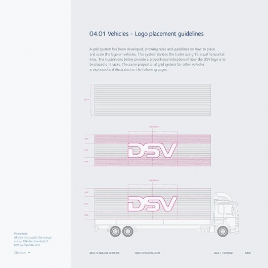 Corporate & Brand Identity - DSV, Denmark on the Behance Network #branding #guide #guidelines #corporate #style