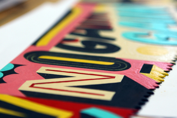 Painted Saws by Vault494 #painting #art #saw