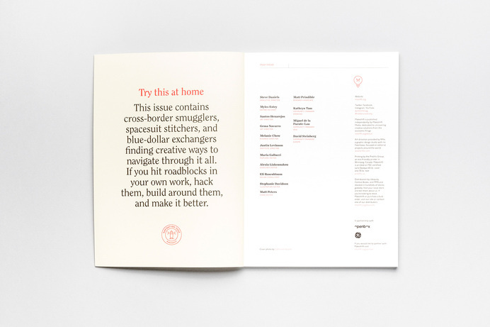 We are Rifle. #print #layout #design #editorial