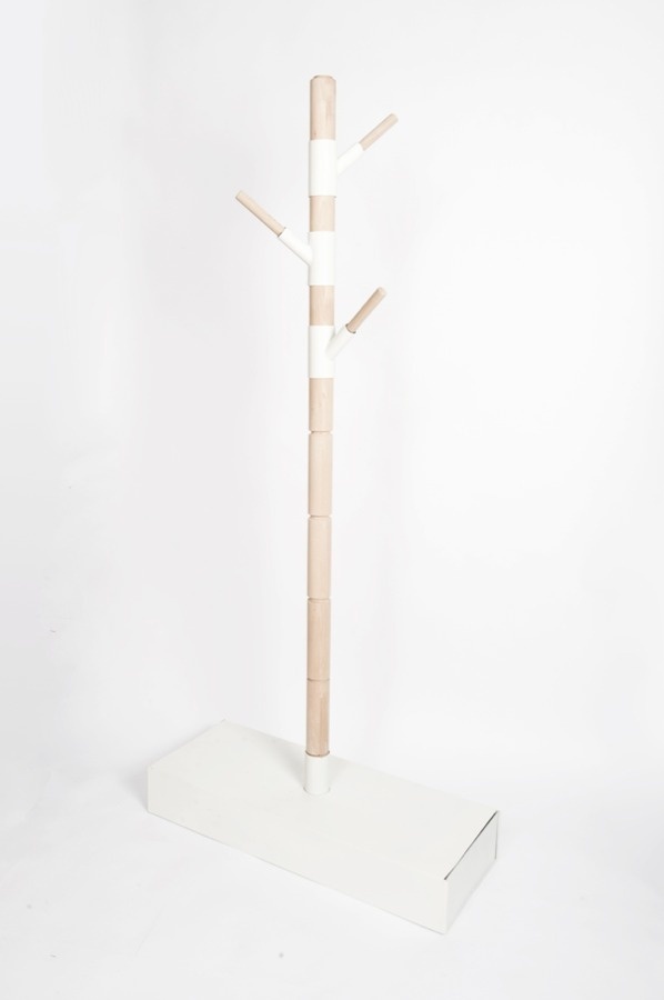 http://blog.leibal.com/furniture/storable-coat-rack/ #rack #coat