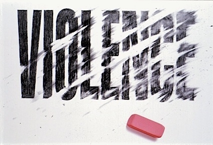 More typography inspiration! | From up North #violence #typography