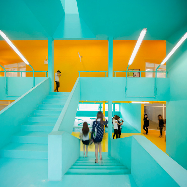 Bangkok University Student Activity Center #aqua
