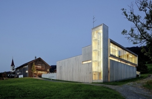 Architecture Photography: Fire Station In Sulzberg-Thal / Dietrich | Untertrifaller Architekten Fire Station In Sulzberg-Thal / Dietrich | Untertrifal #architecture