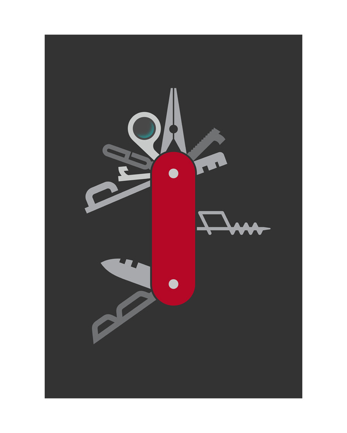 Be Prepared Print #print #design #graphic #illustration #motto #poster #typography