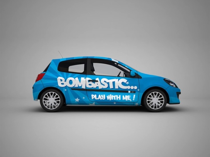 Hatchback Car Mockup - Free Download | Freebiesjedi