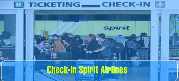 Check-in Spirit Airlines: How can I check in and get my boarding pass?