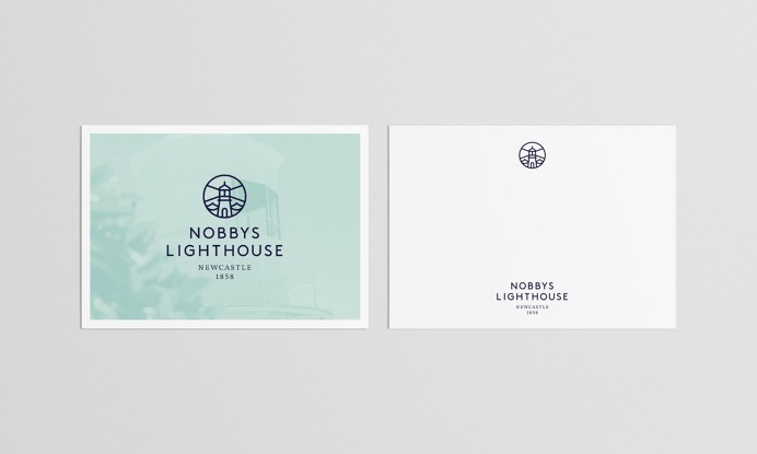 Nobbys Lighthouse | Postcard #logo #postcard #lighthouse