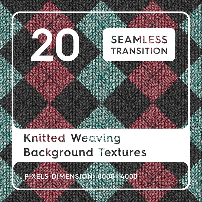 20 Knitted Weaving Textures #knittedweaving #knittedtextures #weavingtextures #textures #backgrounds