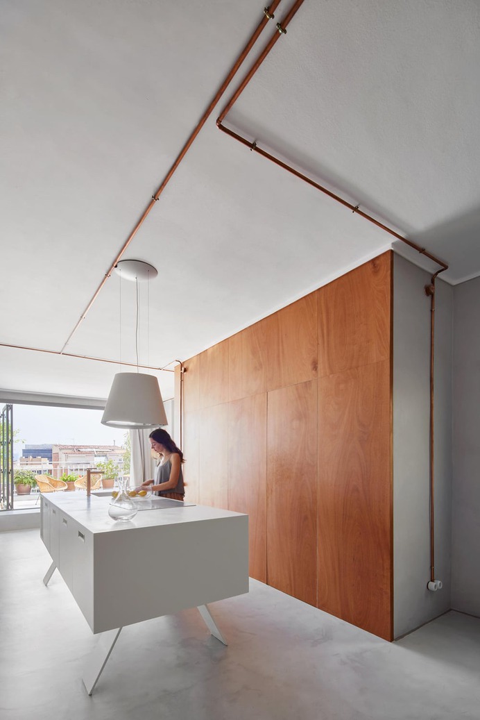 Marina Apartment, Barcelona by Cometa Architects