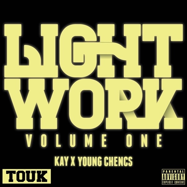 Kay x Young Chencs - Light Work Vol 1 cover #album #design #graphic #cover #art #mixtape #typography