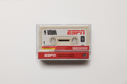 espn nba mix tape cassette