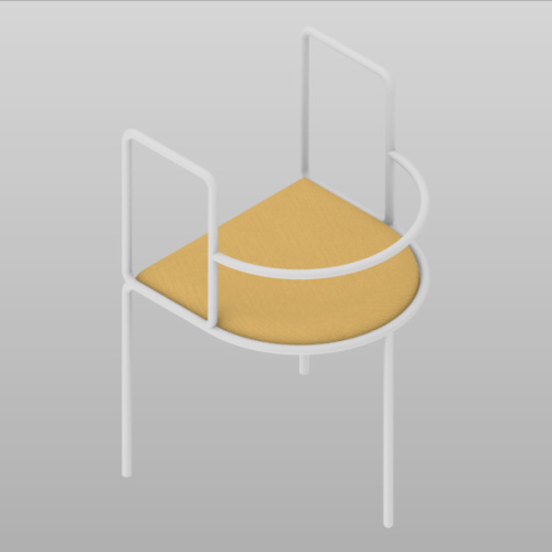 Happy chair #chair #render