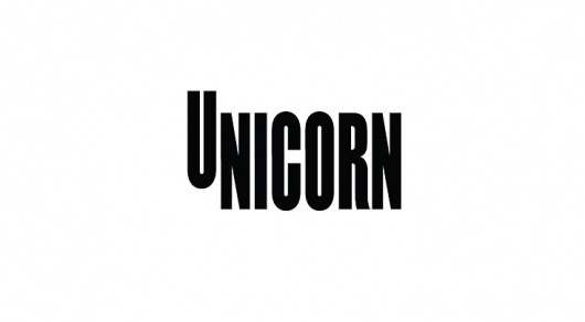 Unicorn Theatre 1.jpg 735×405 pixels #mark #white #unicorn #branding #black #corporate #identity #logo #typography