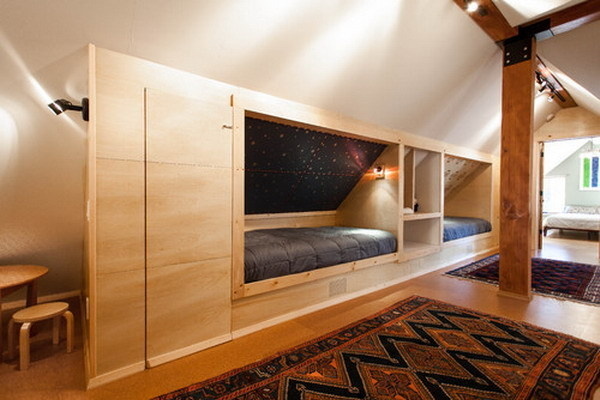 30+ Beautiful Bunk Room Ideas for Kids #kids #bedroom #bunk #room
