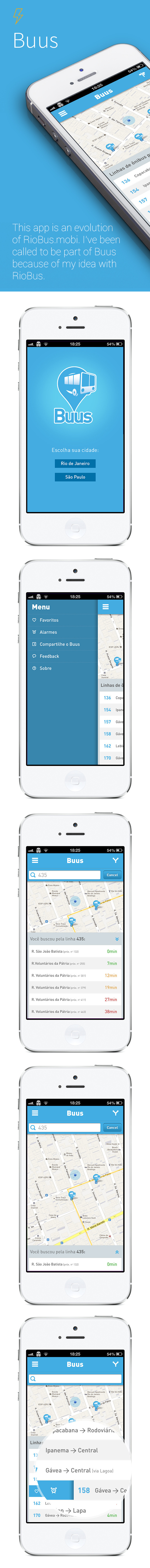Buus #bus #user #design #travel #interface #ui #app