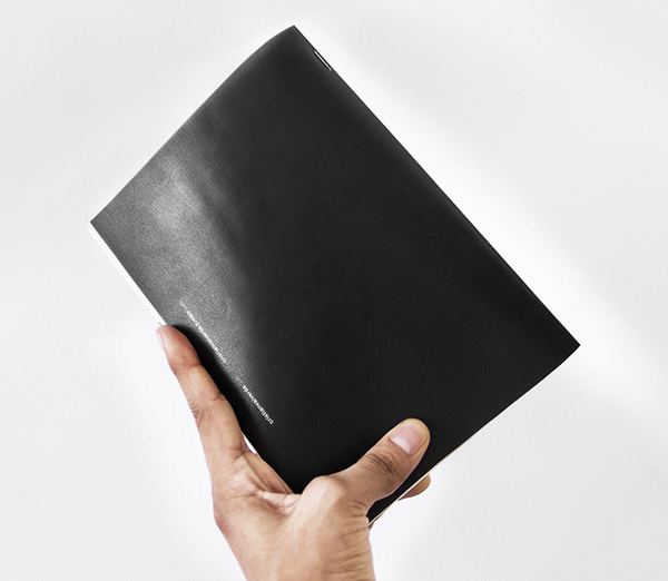 Back from IntrospectiveÂ by Cristian ValverdeÂ http://bit.ly/Lsyrf5 #fanzine #proof #design #hand #black #dark #editorial #magazine