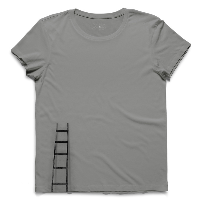 #stiga #light gray #tee #tshirt #martinlutherking #stair #step #minimal #simplicity