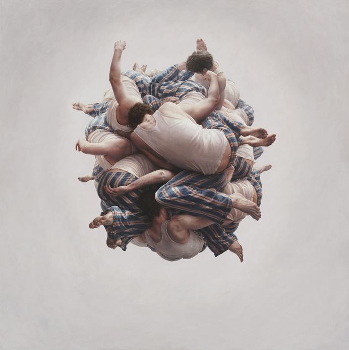 Cluster by Jeremy Geddes #painting #people
