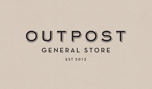 Knoed_Outpost_01 #modern #retro #clean #neutraface #outpost #type #typography