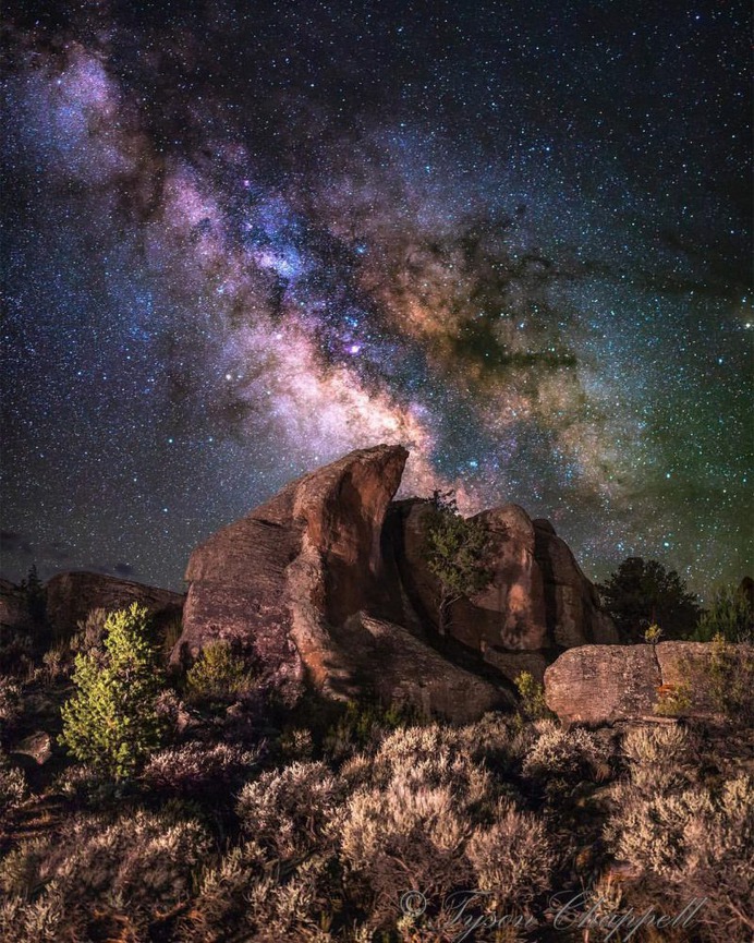 Stunning Milky Way and Cosmos Photography by Tyson Chappell
