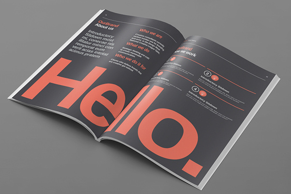 Layout, color