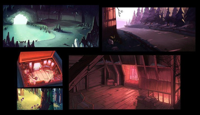 Image result for gravity falls color keys