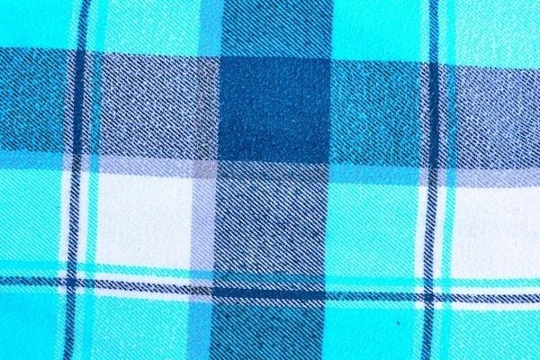 13 Plaid Shirt Textures – Outside the Fray #fabric #clothes #plaid #turquoise #texture #shirt #blue