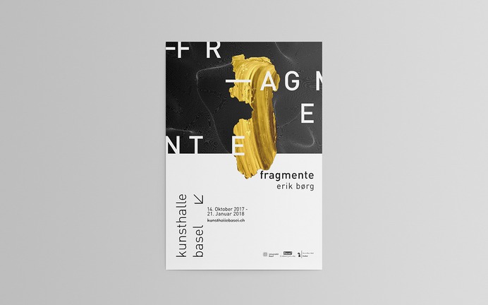 poster campaign for Kunsthalle Basel // on Behance