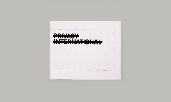 Privacy International #print #design