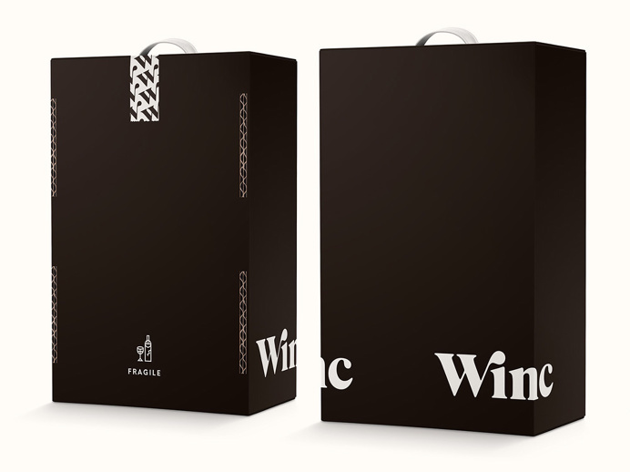 Winc #packaging #box #type #branding #product