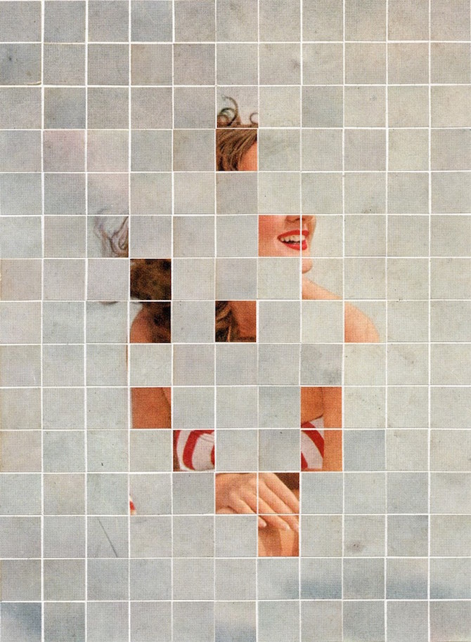 Anthony Gerace #art #portrait #squares #vintage #woman