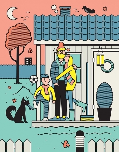 The Daileys - Rami Niemi #niemi #rami #illustration