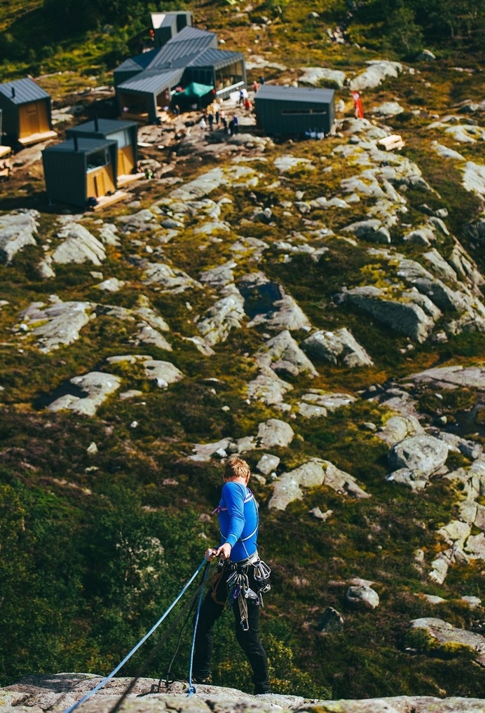 Modern Weatherproof Lodges on the Rogaland Hiking Trail