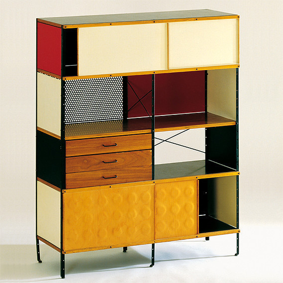 Eames Storage Unit 421-C, Charles Eames, Ray Eames #modular #storage #product #unit #furniture #eames