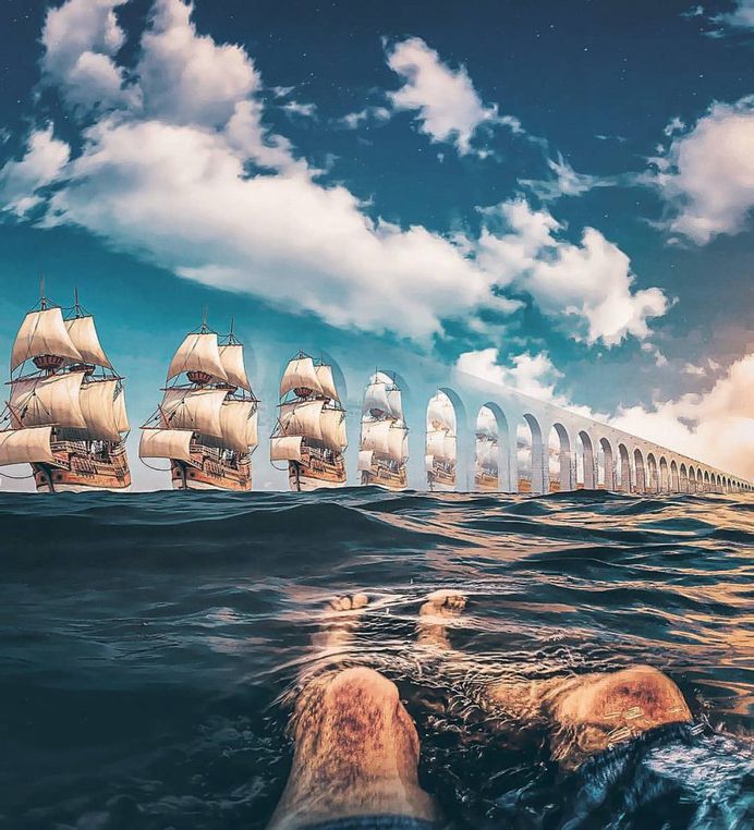 Dreamlike and Whimsical Photo Manipulations by Justin Main