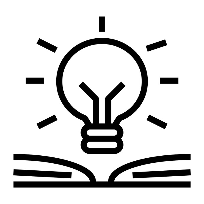 See more icon inspiration related to book, idea, read, bulb, study, knowledge, creative, education, reading and light bulb on Flaticon.