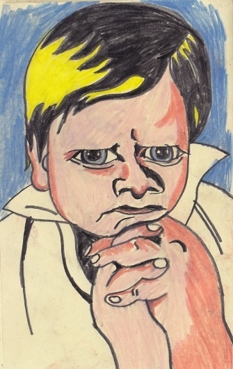 15_boy.jpg 720×1136 pixels #illustration #blasterbuster #funny #crayon