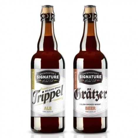 Choc Brewmaster's Signature #packaging #beer #label #bottle