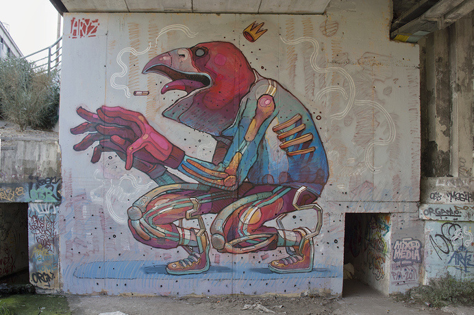 mural, Aryz #aryz #mural