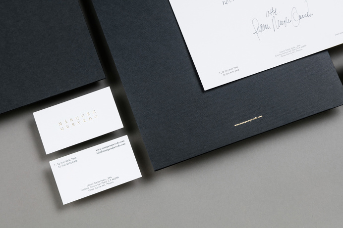 Marquez Quevedo luxury elegant brandin corporate design identity la tortilla marble gold business-card designblog minimal inspiration www.mi